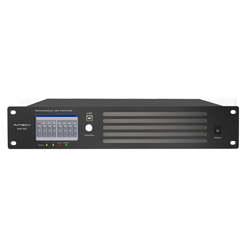 4CH 750W ενισχυτής DANDE DSP