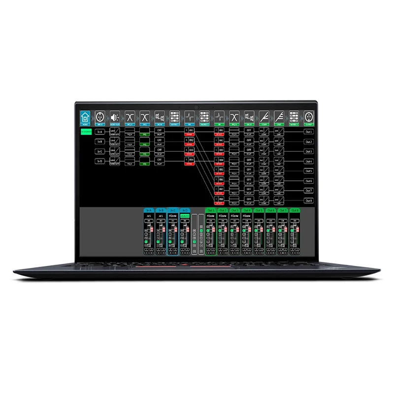 Επεξεργαστής διαχείρισης ηχείων Dante 4in 8out 96K